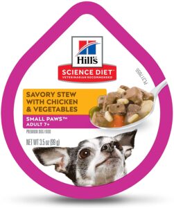 10. Hill's Science Diet Wet Dog Food, Adult 7+ for Senior Small Breed Dogs