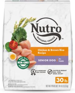 Nutro Max Natural Chicken Senior Dry Dog Food