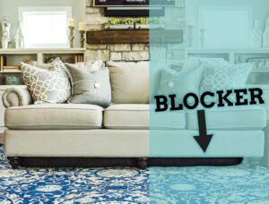 Blockers Prevents All Pets & Toys from Getting Under Furniture