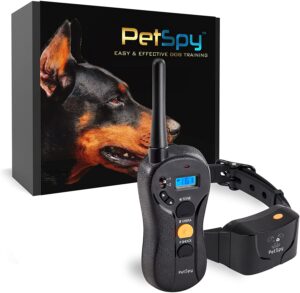 PetSpy P620B Dog Training Shock Collar